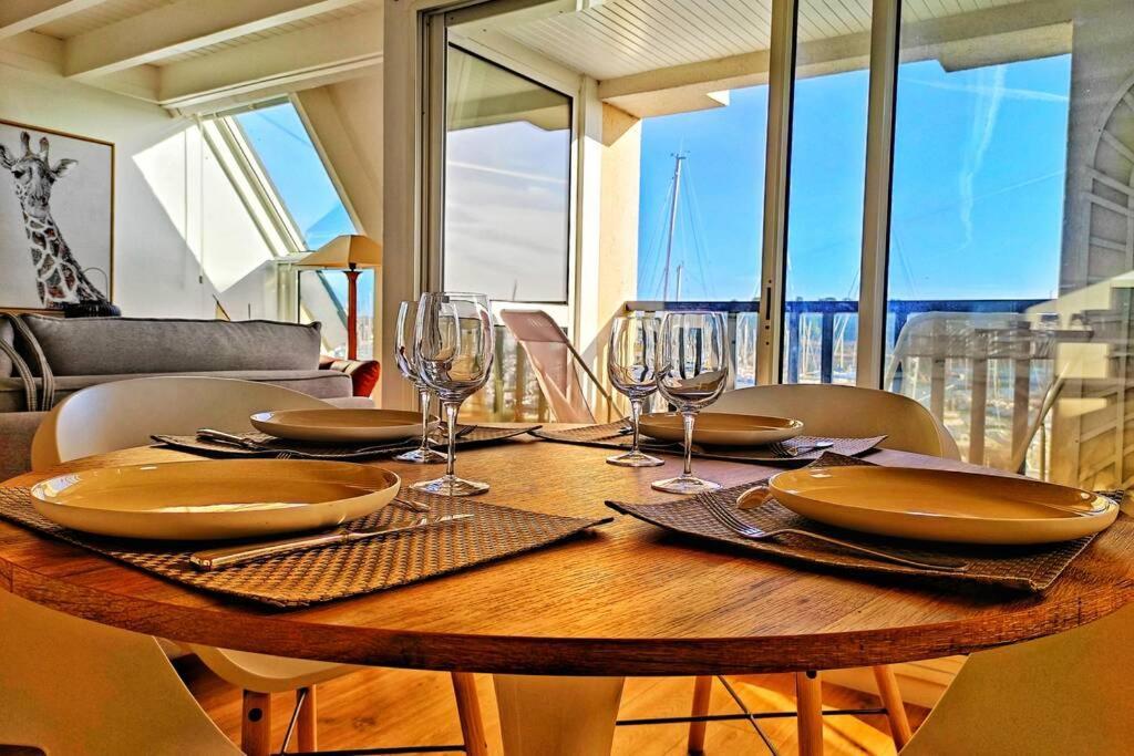 Les Balcons De La Trinite - Vue Sur Mer Et Le Port Kültér fotó